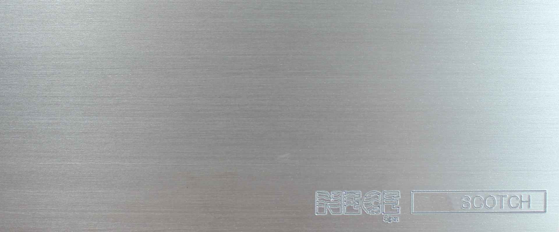 1500 x 4000 x 1,2 mm - Brushed only - NECE